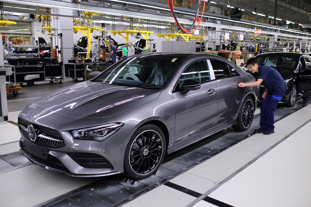 m-benz第二代cla coupe加入匈牙利kecskemét厂生产