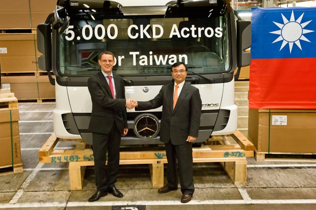 臺灣商車市場新里程，Mercedes-Benz Trucks第5000輛即將到港