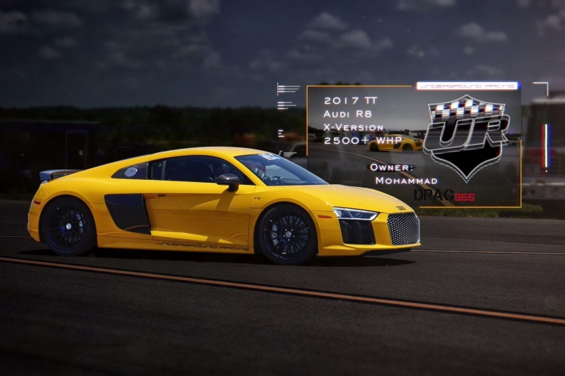 世界最速Audi R8，2500hp最大輸出創下新紀錄（內有影片）