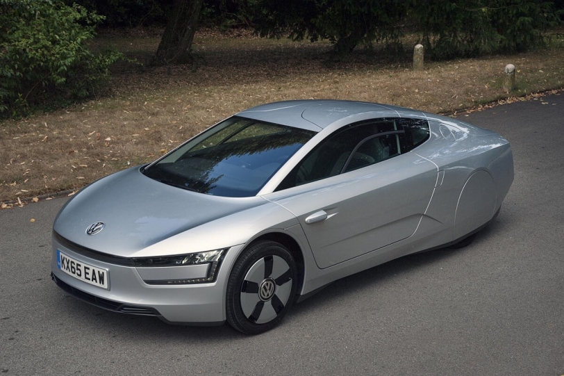 Volkswagen XL1：全世界最環保的量產車之一！一公升燃油可跑110公里