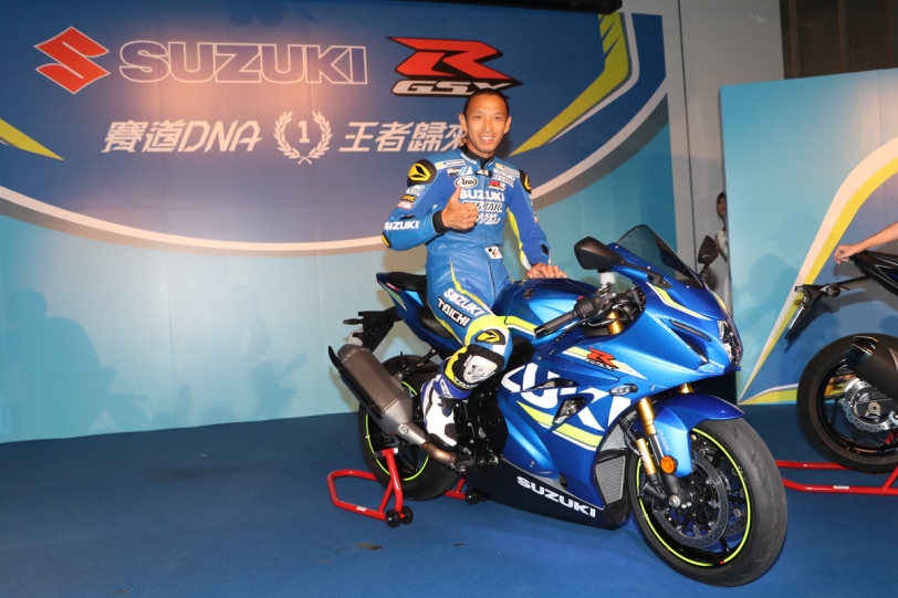 賽道王者全數到齊，Suzuki 阿魯家族與MotoGP車手青木宣篤一同現身