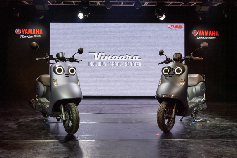 這車怪可愛的！ Yamaha Vinoora雙眼頭燈超吸睛
