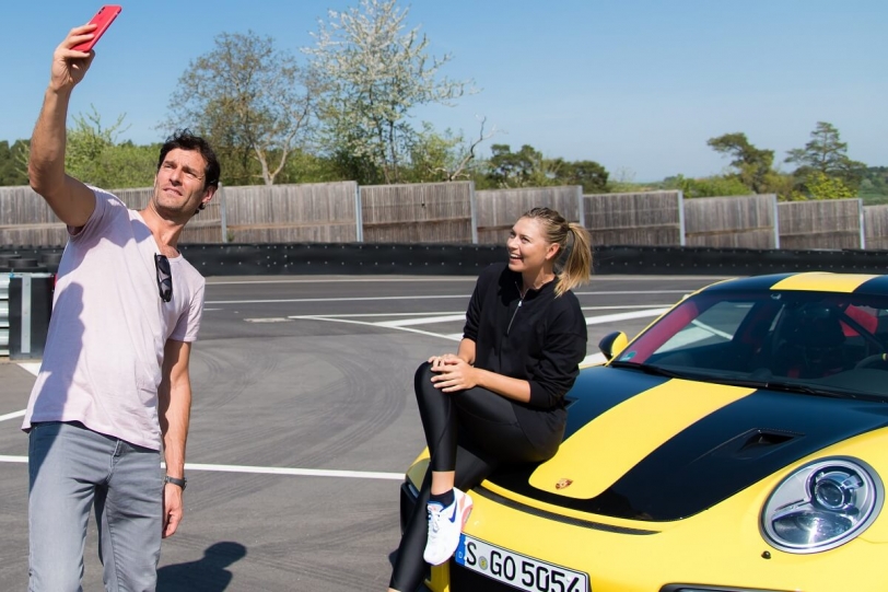 當網壇名將莎娃在911 GT2 RS內與Mark Webber相遇 同樣也是尖叫連連呀！(內有影片)