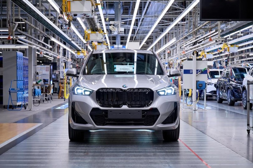 BMW iX1開始投產，到2024年巴伐利亞工廠三分之一生產車輛將會是電動的