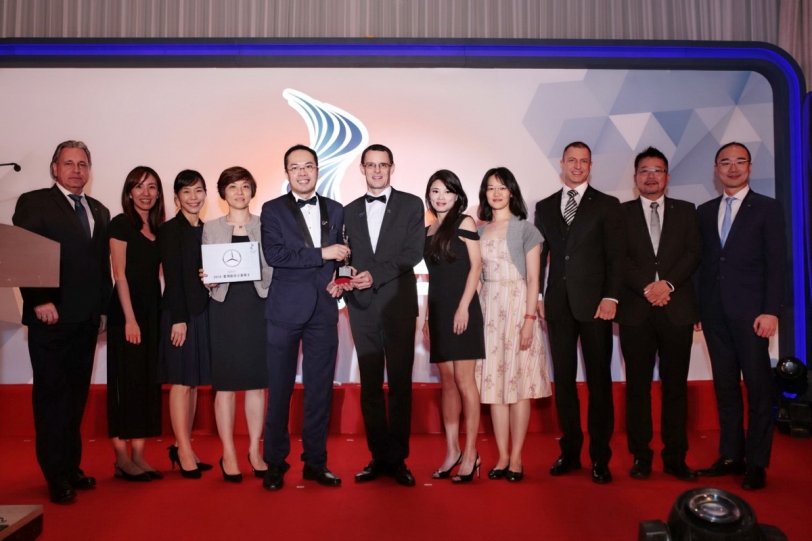 2018台灣最佳企業雇主，M-Benz汽車產業唯一獲獎