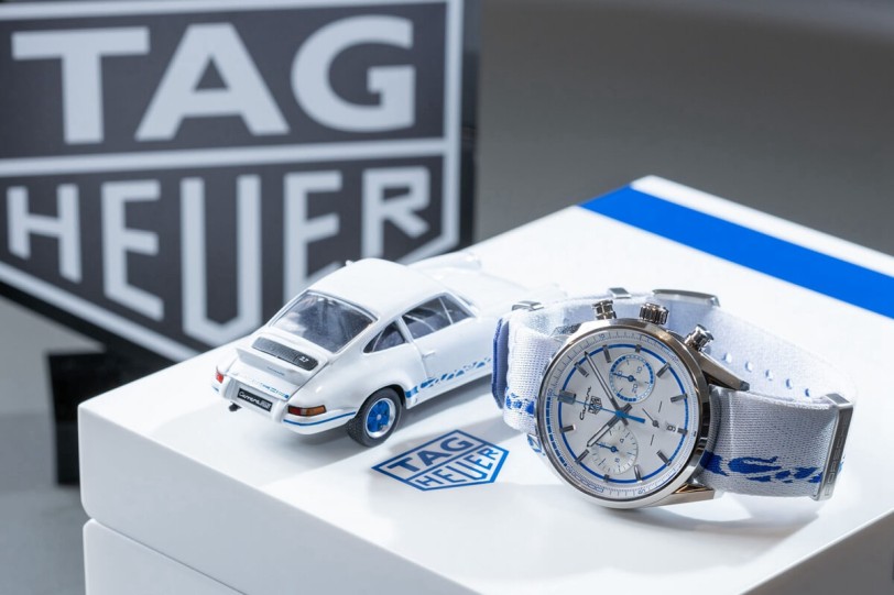 慶祝Porsche 911 Carrera RS 2.7推出50週年！TAG Heuer X Porsche兩款聯名限量腕錶在台上市
