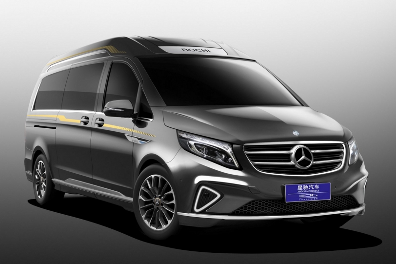 Italdesign與中國快遞公司星馳合作，M-Benz V-Class化身移動豪宅！