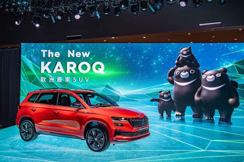 售價 113.9 萬/ 129.9 萬雙車型單一規格，台灣黑熊代表 ŠKODA Karoq 小改款正式在台發表！