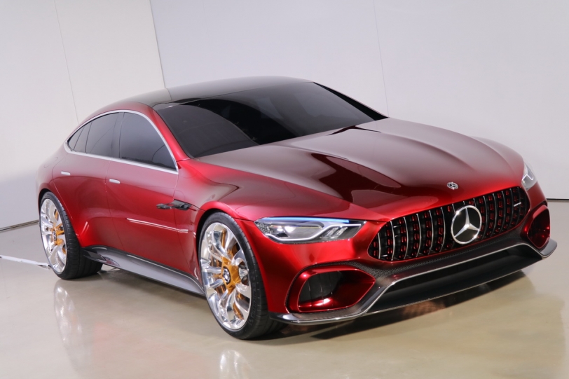 跨世代性能概念車Mercedes-AMG GT Concept，降臨2018台北車展