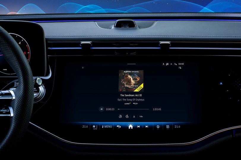 Mercedes-Benz、Audible和Amazon Music在CES 2024上譜寫車載音訊下一個激動人心的篇章