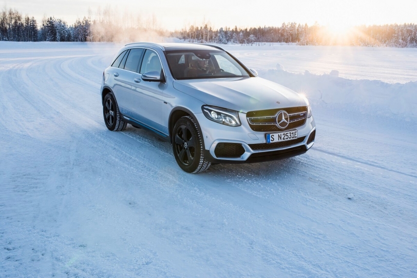 M-Benz電動主力EQC與GLC F-CELL即將上市 目前已完成冬季雪地測試
