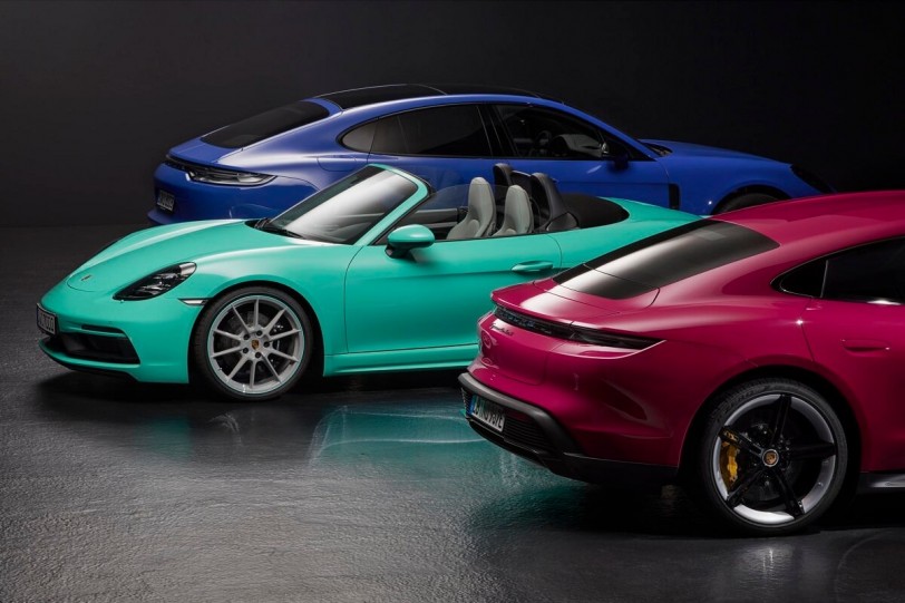 Porsche可為所有新車型回歸歷史色彩 並且擴大個人專屬的定制漆色服務
