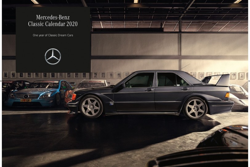 Mercedes-Benz推出經典車款2020年日曆
