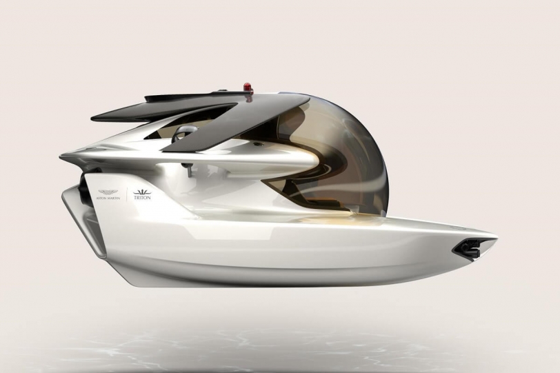 Aston Martin Project Neptune海王星計畫 打造令人驚呼的豪華潛水艇！