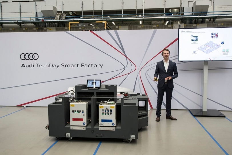 Audi展示最新Smart Factory智能工廠 人力越來越不值錢了！(內有影片)