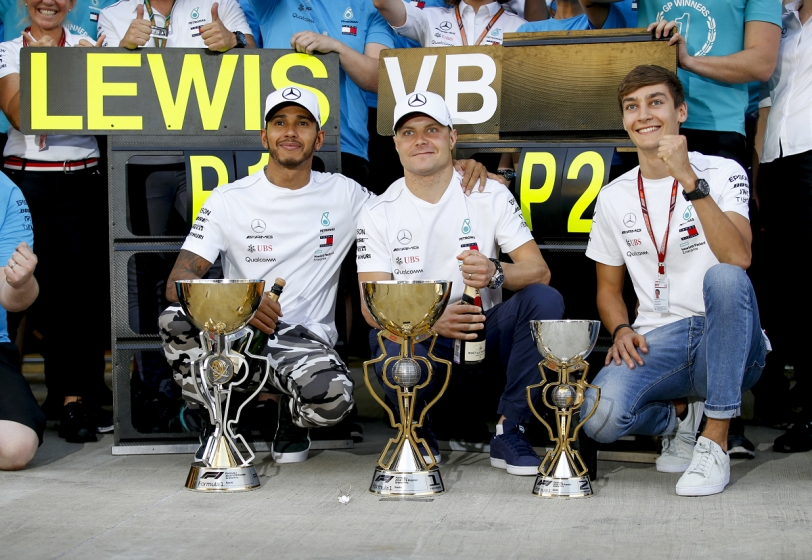 銀箭車隊F1俄羅斯站完全制霸！Lewis Hamilton與Valtteri Bottas勇奪冠亞
