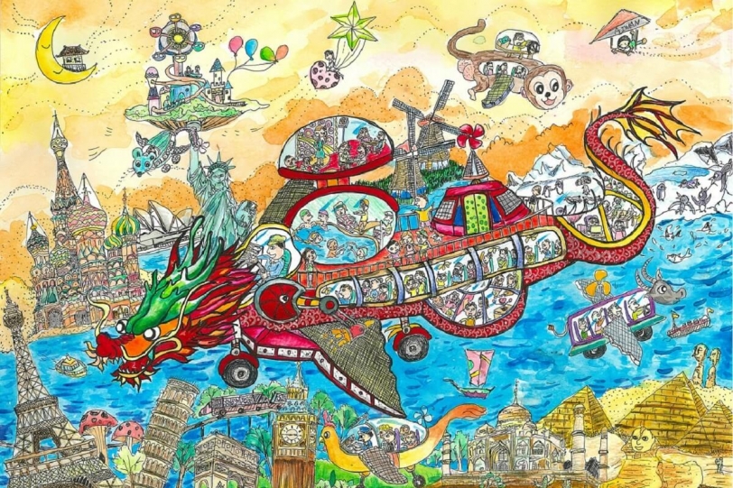 2017 Toyota夢想車創意繪畫大賽頒獎典禮 創意畫作百花齊放，展現台灣在地特色