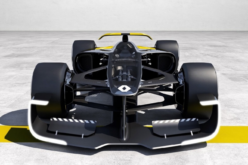 2017上海車展：Renault推出RS 2027 Vision Concept未來F1賽車長這樣！