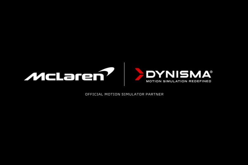McLaren宣佈與Dynisma成為運動模擬器合作夥伴