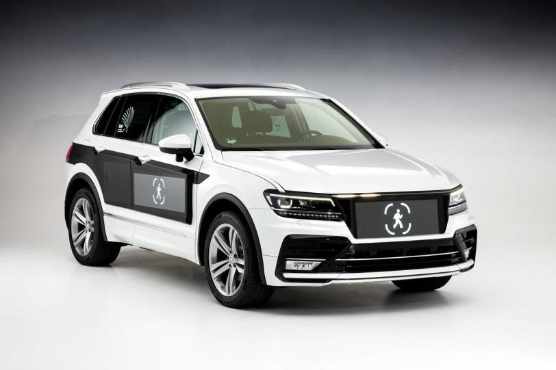 Volkswagen為提升安全，開始研發互動式照明技術
