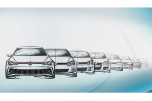 八世代Volkswagen Golf GTI，每一代都擁有獨特的前臉