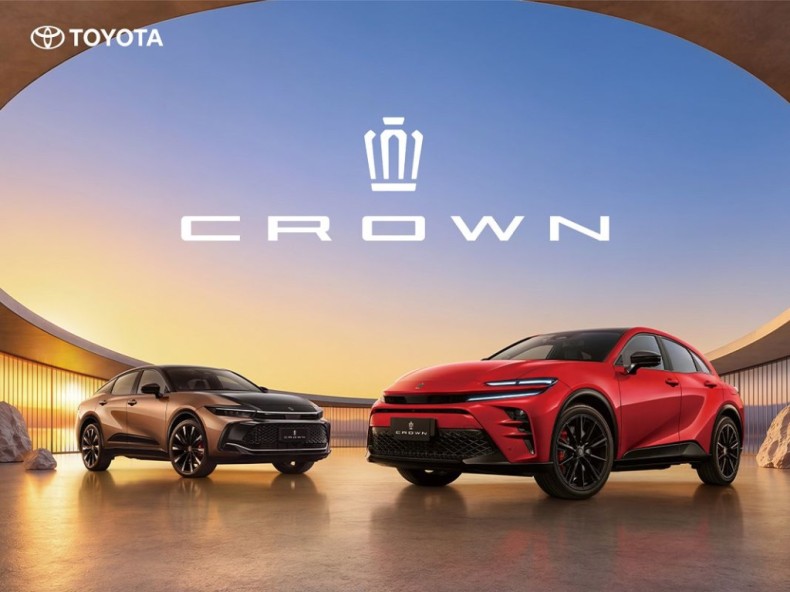 日本最新世代CROWN系列正式來台，2027Crown Sport、Crown Crossover即刻開放預購
