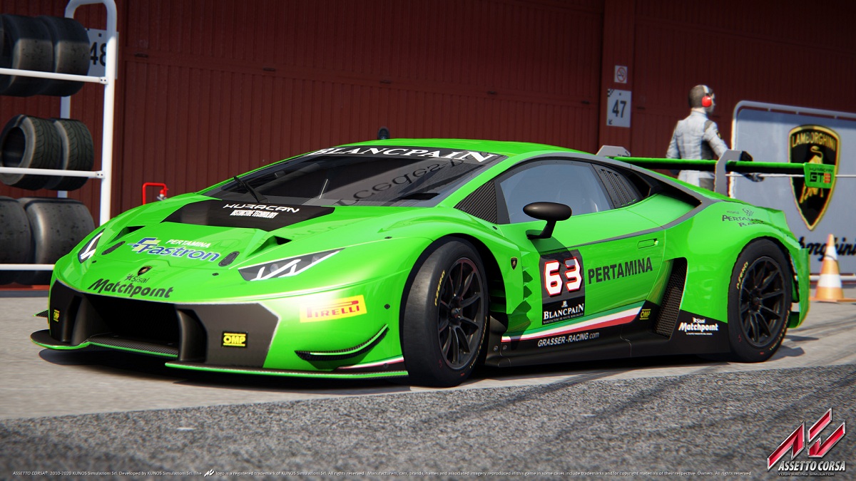 Assetto Corsa線上賽車電玩新增huracan Gt3廠車 內有影片 Carstuff 人車事