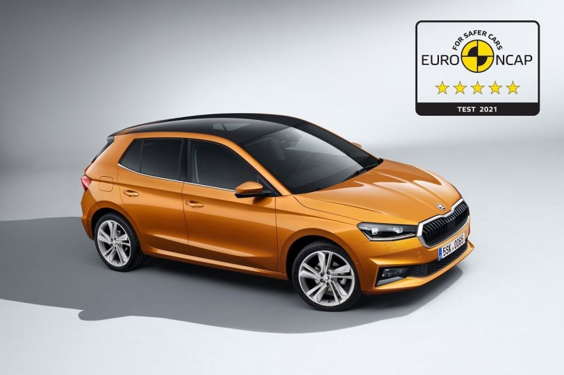 Skoda Fabia獲得Euro NCAP五星安全評價