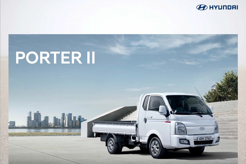 主動安全系統導入、對應歐六排污法規新柴油動力，2020 年式樣 Hyundai Porter II 小霸王韓國發表
