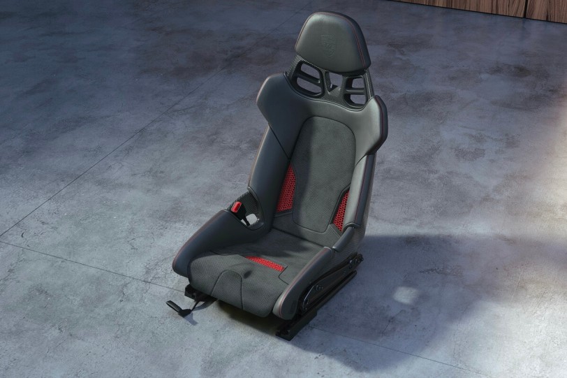Porsche正式推出創新的3D列印「人體形態」全桶賽車座椅 上一世代部分車型也可升級
