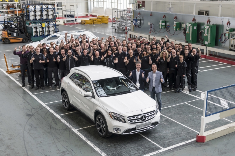 賣太好增產能，GLA成為M-Benz德國Sindelfingen廠唯一生產前驅車