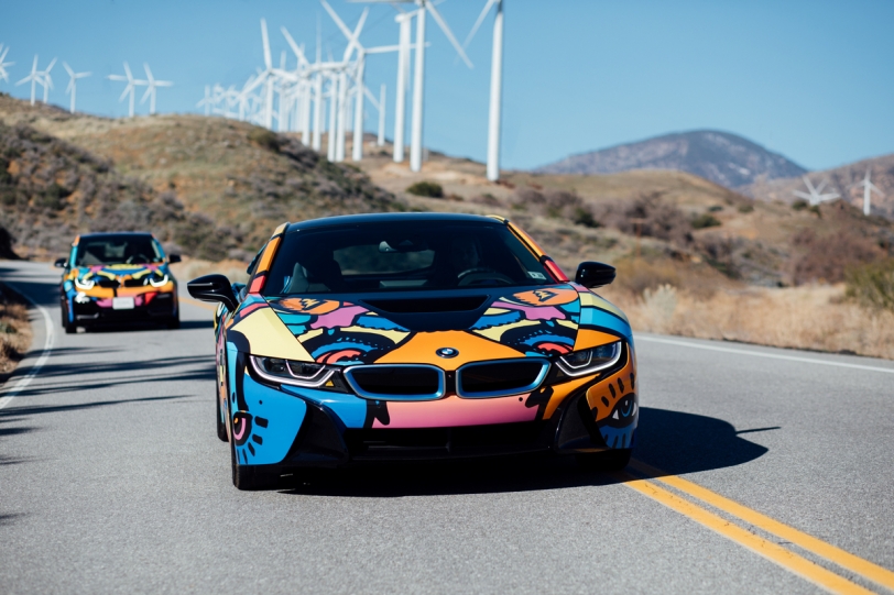 知名歌手John Gourley操刀，BMW i3與i8彩繪車迎接美國科切拉音樂藝術節！