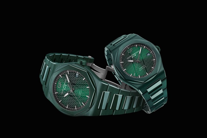 Aston Martin與Girard-Perregaux合作推出桂冠綠陶瓷聯名腕錶
