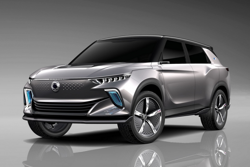 2018日內瓦車展：電動休旅正夯！SsangYong e-SIV Concept亮相