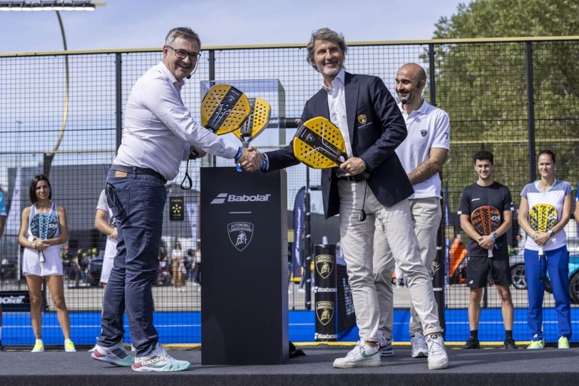 Lamborghini與Babolat合作開展板式網球拍專案