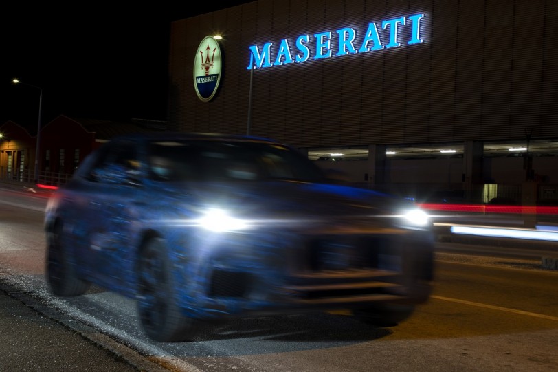 Maserati官方發佈第二款SUV-Grecale的偷拍照