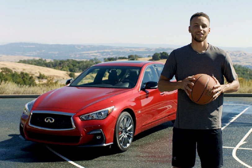 Stephen Curry擔任Infiniti品牌大使 咖喱哥的第一個汽車品牌代言