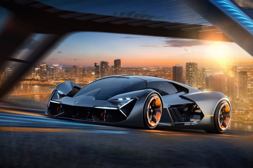 Lamborghini終究還是要生產純電動車的 Terzo Millennio概念車誕生提早顯示2040年後的科技