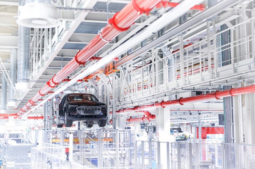 自2019年投放市場以來，Audi e-tron生產已突破十萬台！