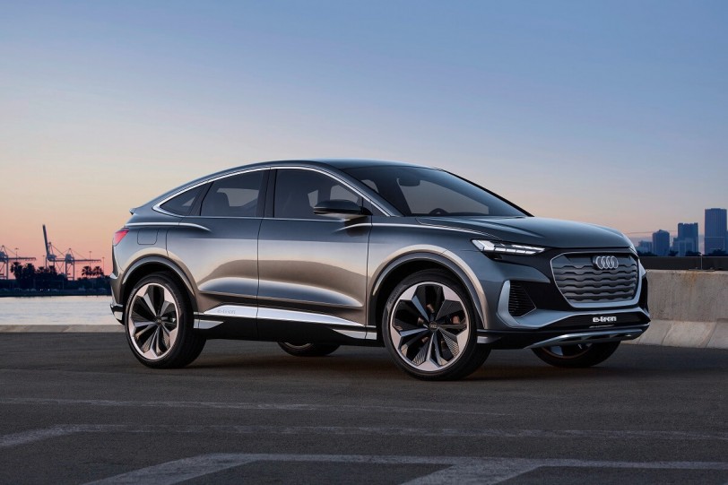 Audi Q4 Sportback e-tron concept全球耀眼亮相 e-tron純電休旅也將於今年第四季正式引進台灣