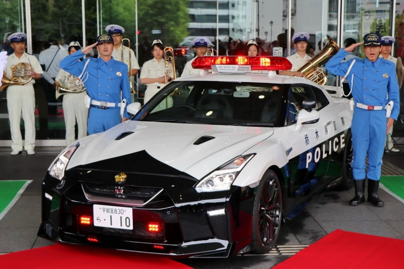 戰神變身霸氣警車！Nissan捐贈R35 GT-R給日本栃木縣警察