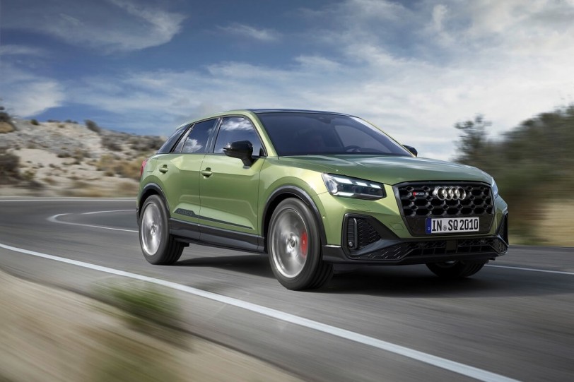 Audi SQ2小改款亮相！運動化外觀細節更加銳利