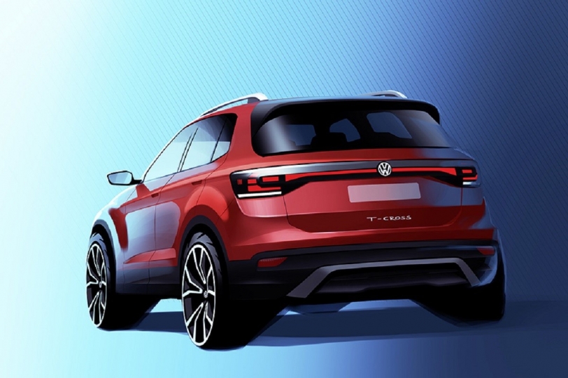 Volkswagen全新小休旅T-Cross首張廠圖釋出，今年秋季量產版登場