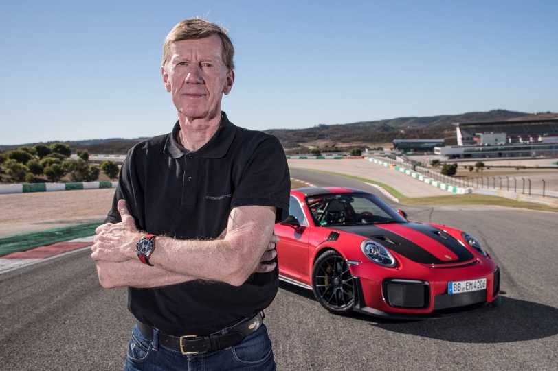 Walter Rohrl慶祝他與Porsche長達25年的合作關係