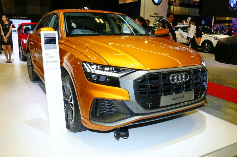 2019新加坡車展：四環旗艦運動休旅，Audi Q8實車賞析