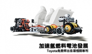 加速氫燃料電池發展，Toyota免費釋出各項相關專利