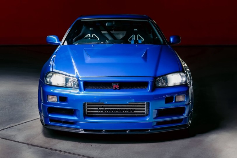 Paul Walker在《玩命關頭》中曾駕駛過的Nissan Skyline R34 GT-R將進行拍賣