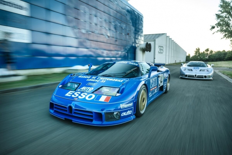 關於Bugatti EB110賽車，兩個工廠的驚人故事！