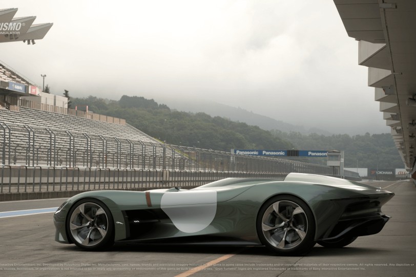 Jaguar為知名賽車電玩Gran Turismo開發第三款電動虛擬跑車