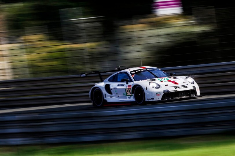 24小時利曼耐力賽Porsche 911 RSR的壓力測試